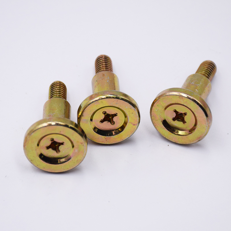 Color-Plated Cross Step Screws