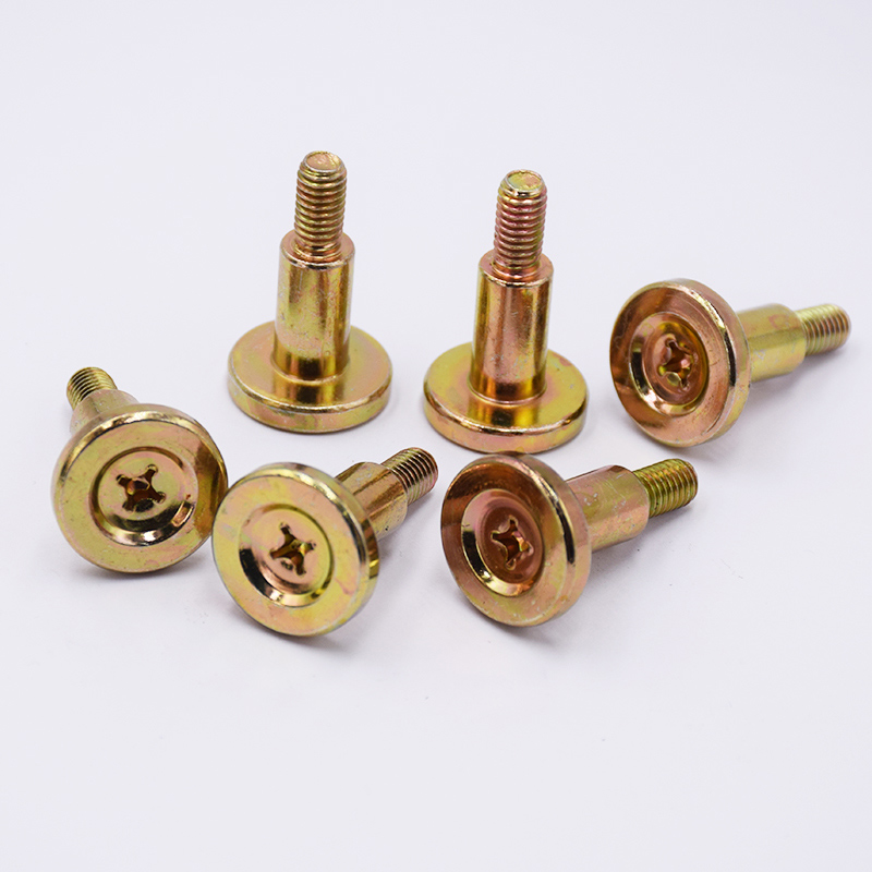 Color-Plated Cross Step Screws