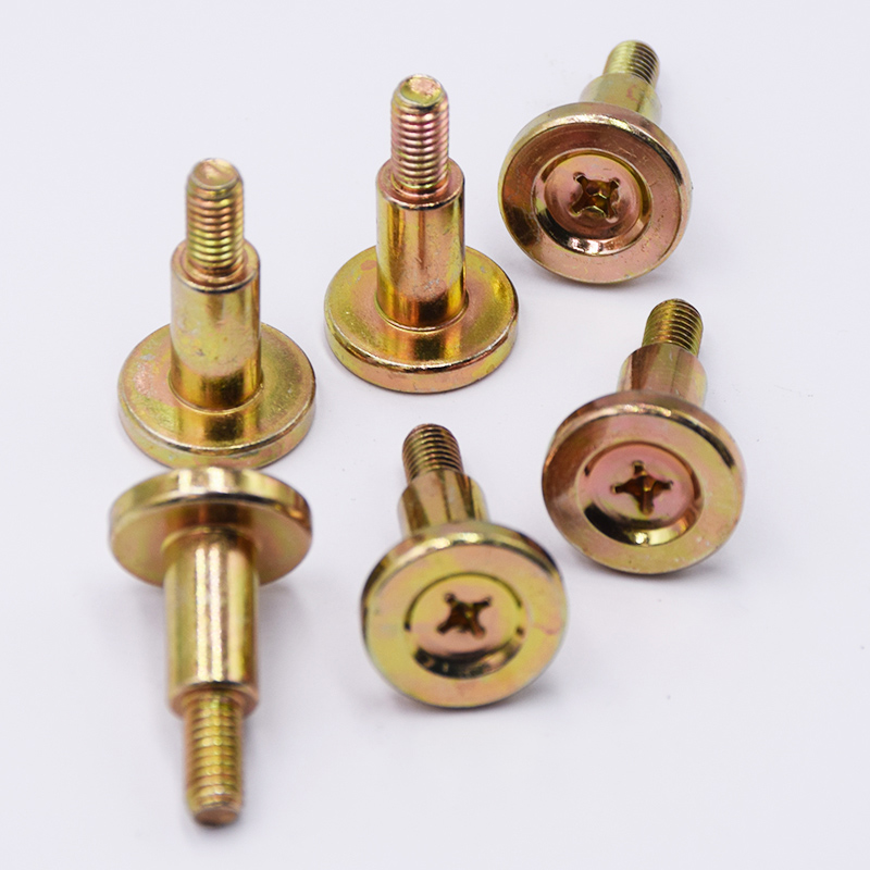 Color-Plated Cross Step Screws
