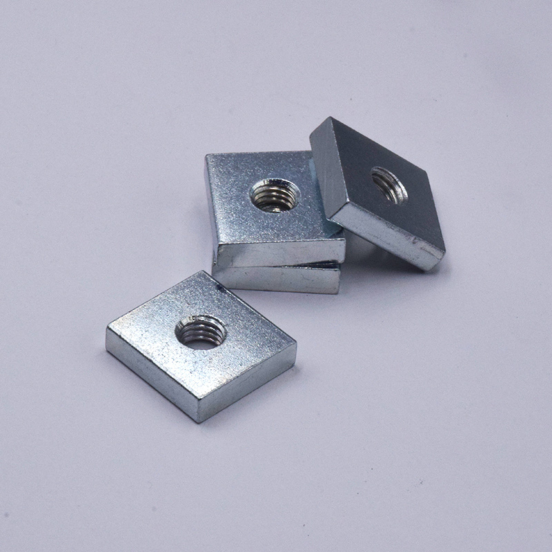 Carbon Steel Square Nuts For Industrial Machinery