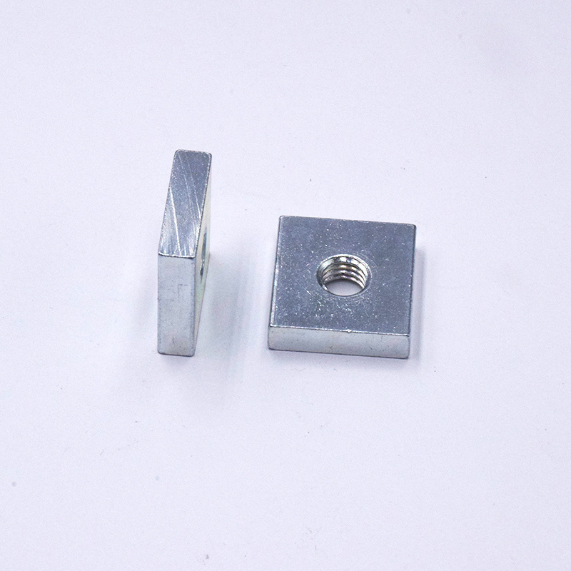 Carbon Steel Square Nuts For Industrial Machinery
