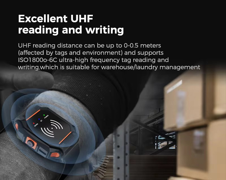 A6 Android UHF Bluetooth Watch Reader