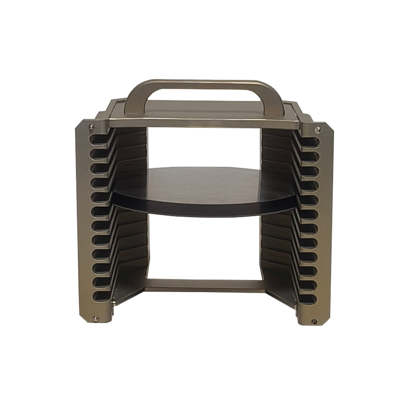 6 Inch 25 Slot B06-R3 Metal Wafer Cassette(10 mm Slot Pitch)