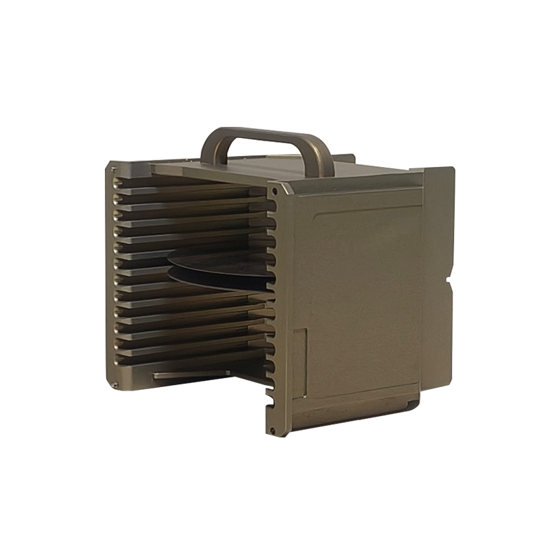 6 Inch 25 Slot B06-R3 Metal Wafer Cassette(10 mm Slot Pitch)