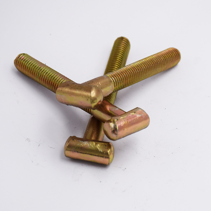 Color-Plated T-Shaped Screws For Aluminum Profiles