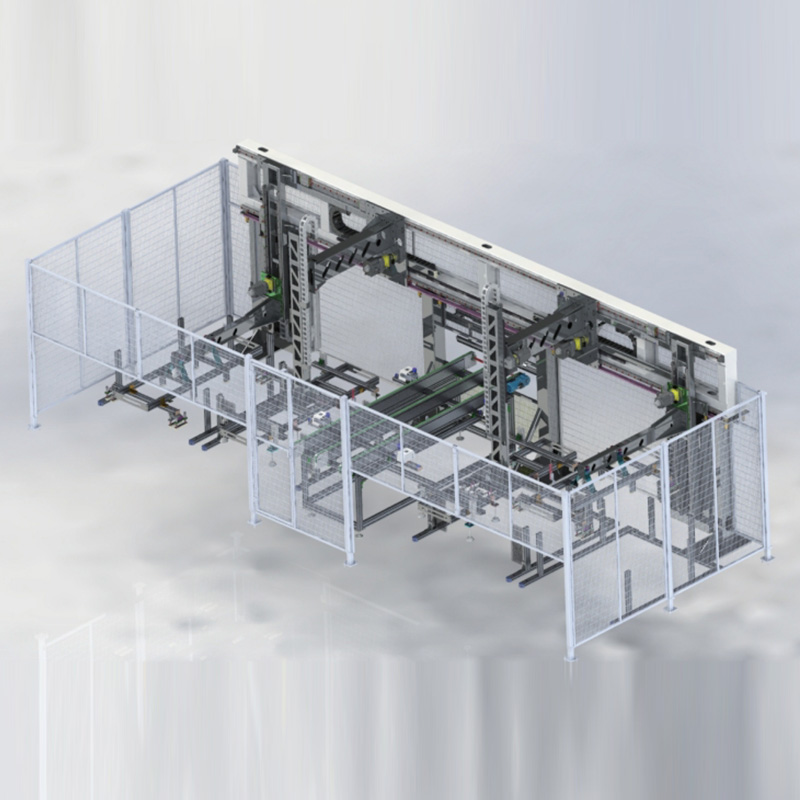 100MW Auto Glass Loading