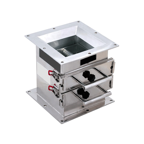 Drawer-type pipeline iron remover/magnetic filter