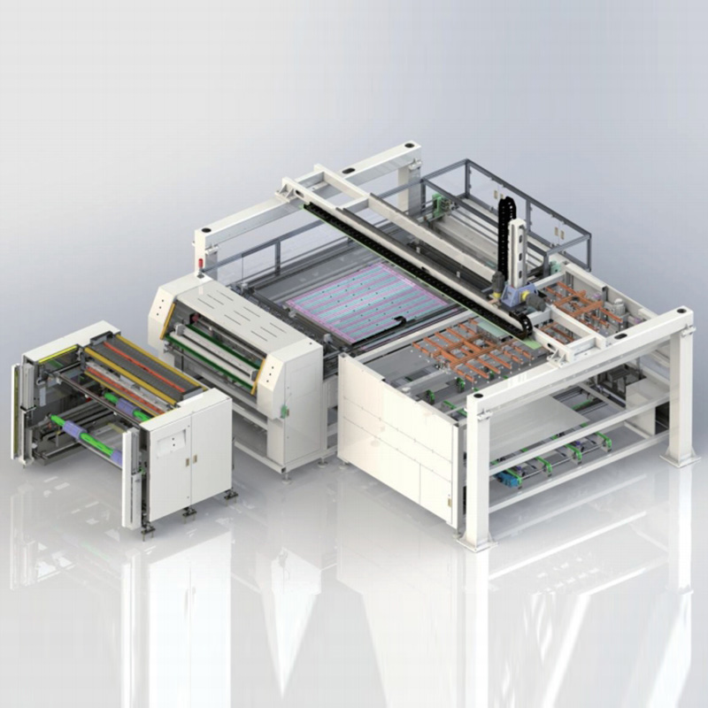 Auto EVA Precision Cutting & Placing