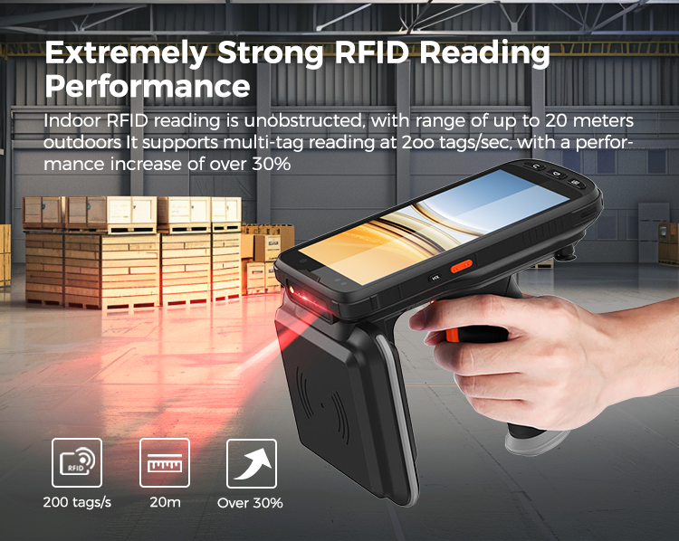 BX6100 Android RFID Handheld Barcode Scanner