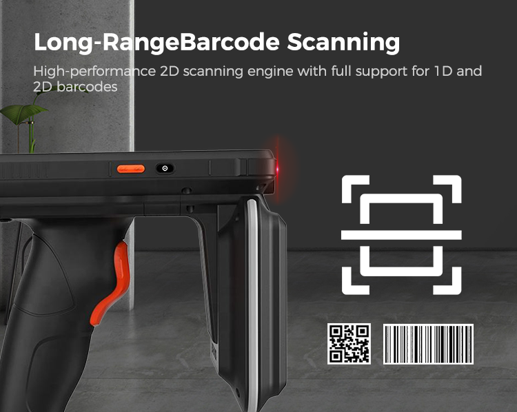 BX6100 Android RFID Handheld Barcode Scanner