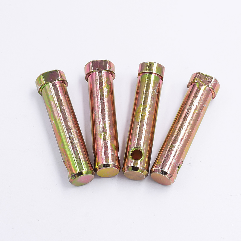 Round-Head Edge-Cut Pin Shaft With Holes