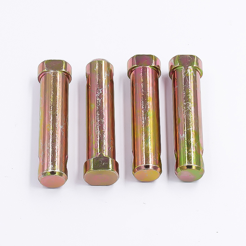 Round-Head Edge-Cut Pin Shaft With Holes