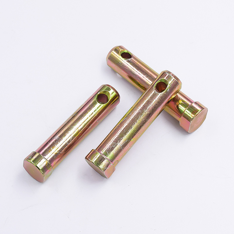 Round-Head Edge-Cut Pin Shaft With Holes