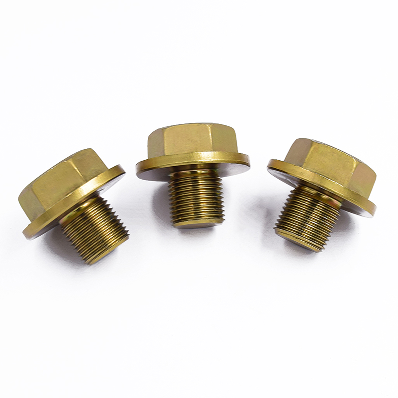 Stainless Steel Hexagon Socket Oil Plug With Washer