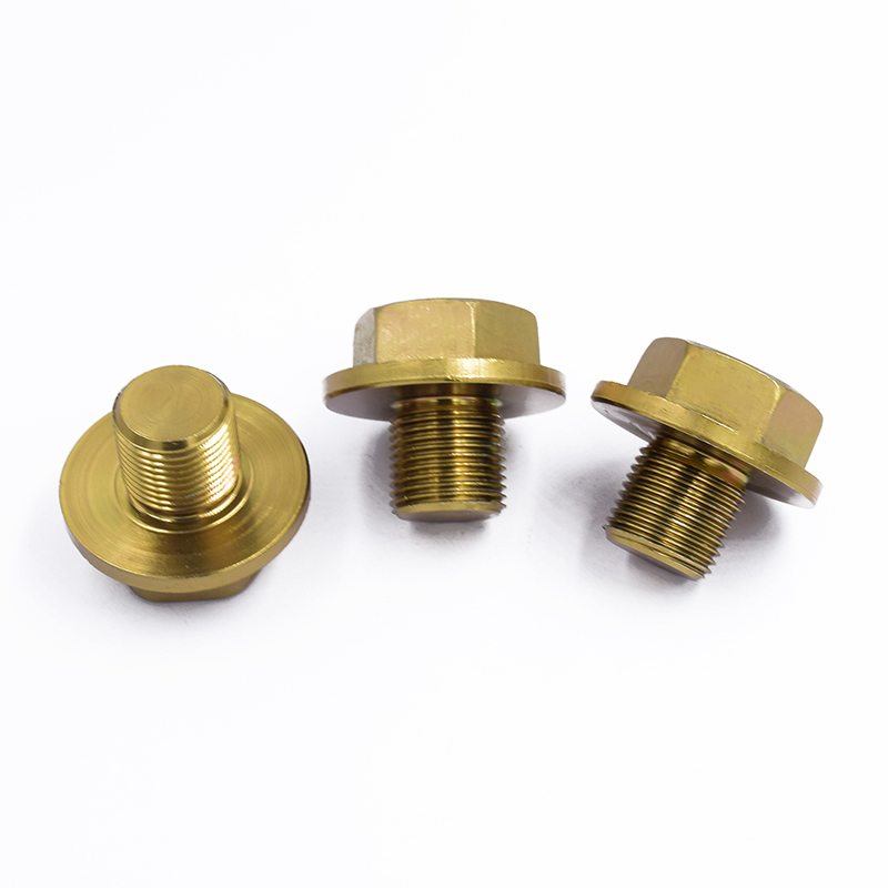 Stainless Steel Hexagon Socket Oil Plug With Washer