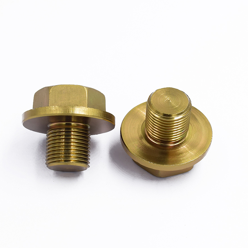 Stainless Steel Hexagon Socket Oil Plug With Washer