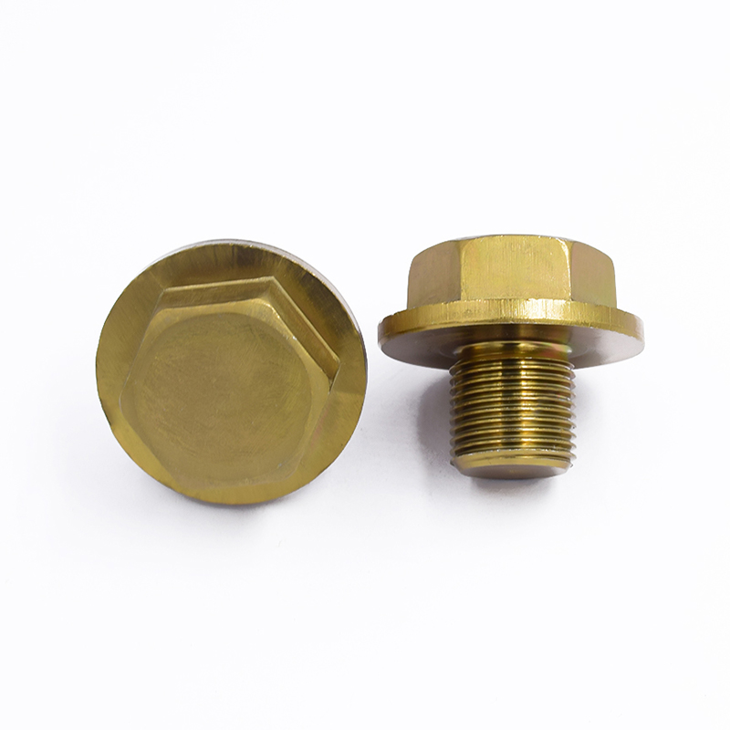 Stainless Steel Hexagon Socket Oil Plug With Washer