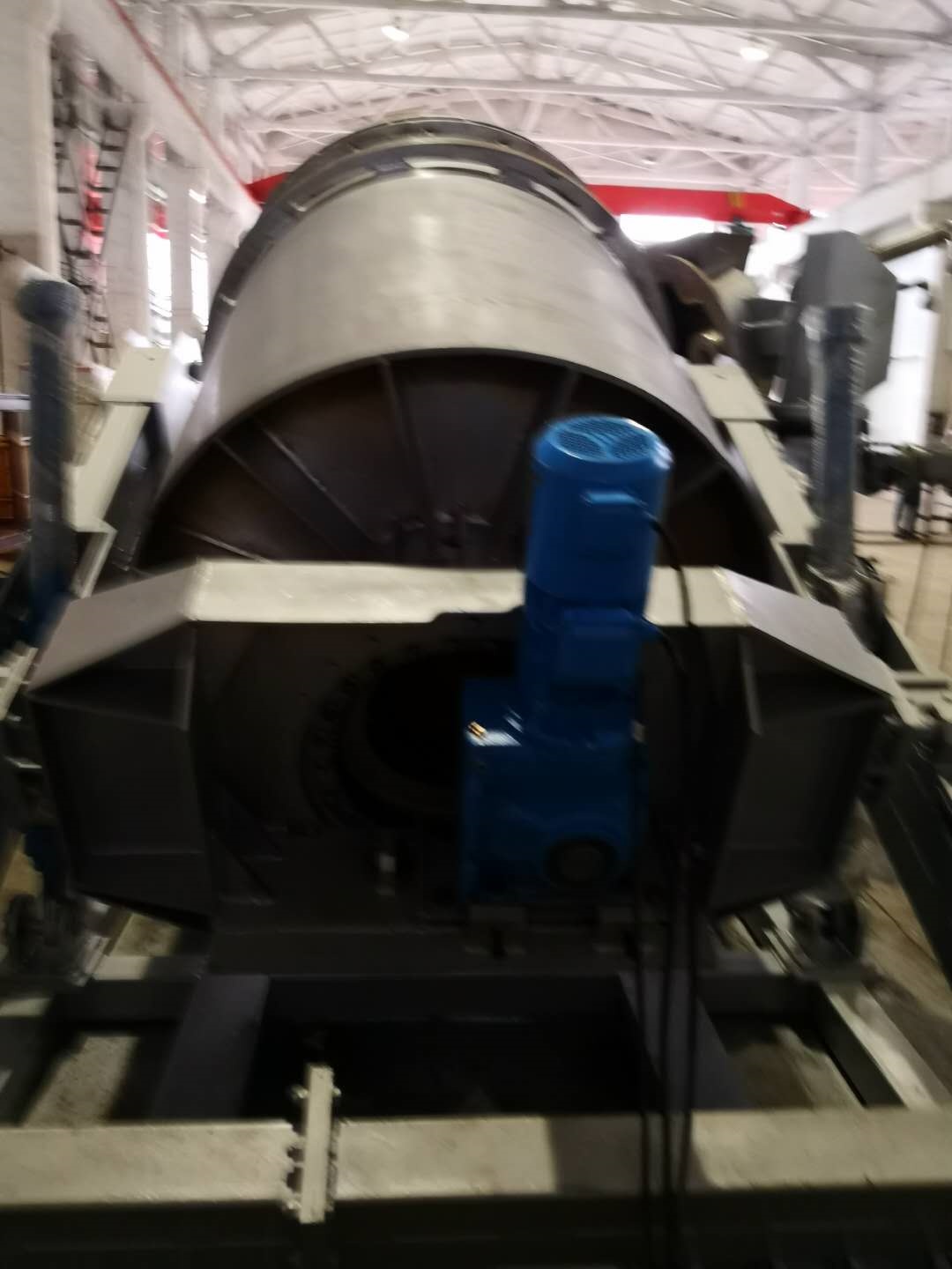 lufeng custom from 3T to 50T   Melting Rotary Tilting Furnace for Scrap Copper Recycle or Scrap Aluminum Recycle