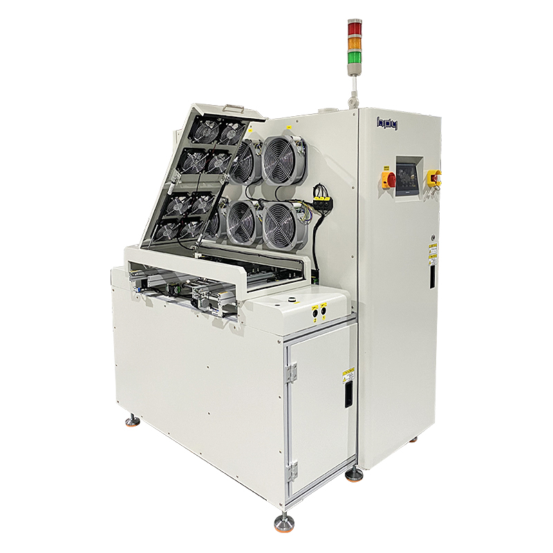SMT Efficient Dual-Rail Cooling and Buffering Machine