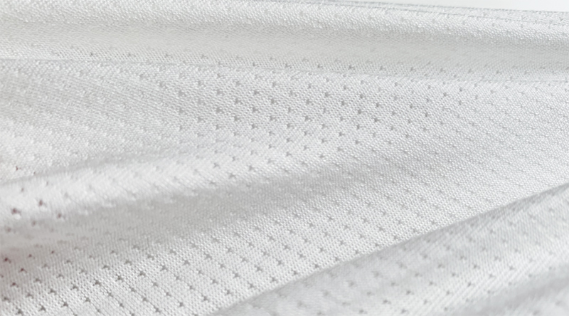 3.5% Healcell Seaweed Fiber and Silk Mesh Fabric