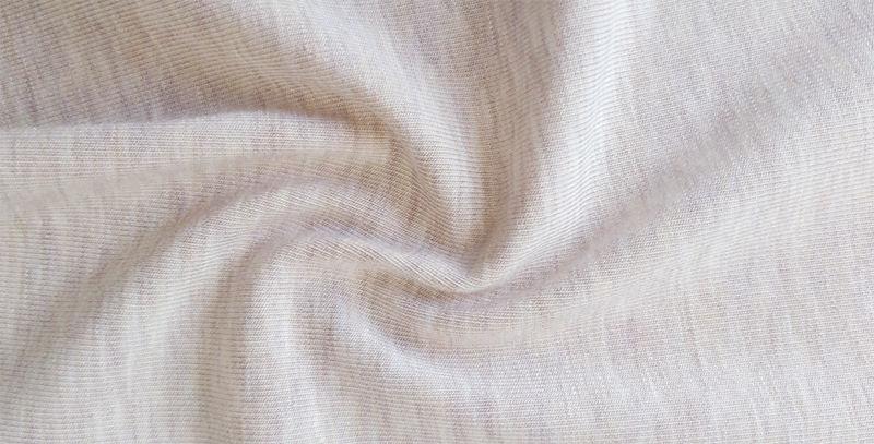 5% Healcell Seaweed Fiber Elastic Rib Shape-Adaptive Fabric Coffee