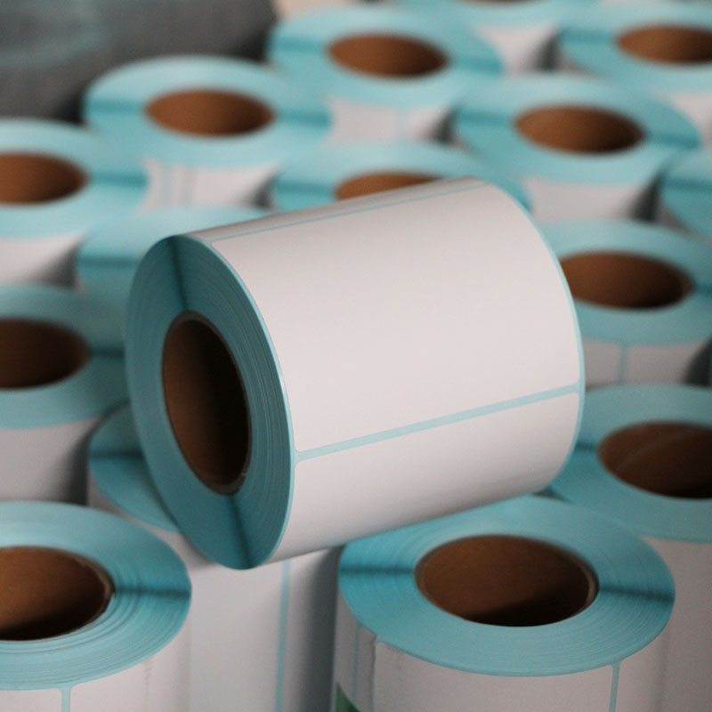 3-Proof Eco-Friendly Durable Thermal Paper Label Roll 70x50mm for Carton Packaging and Logistics Applications
