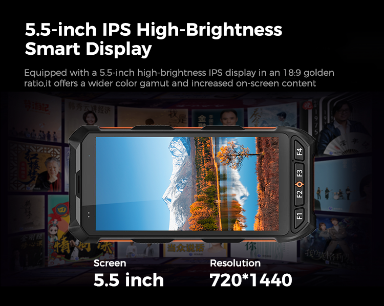 C6000 Rugged Barcode Handheld PDA