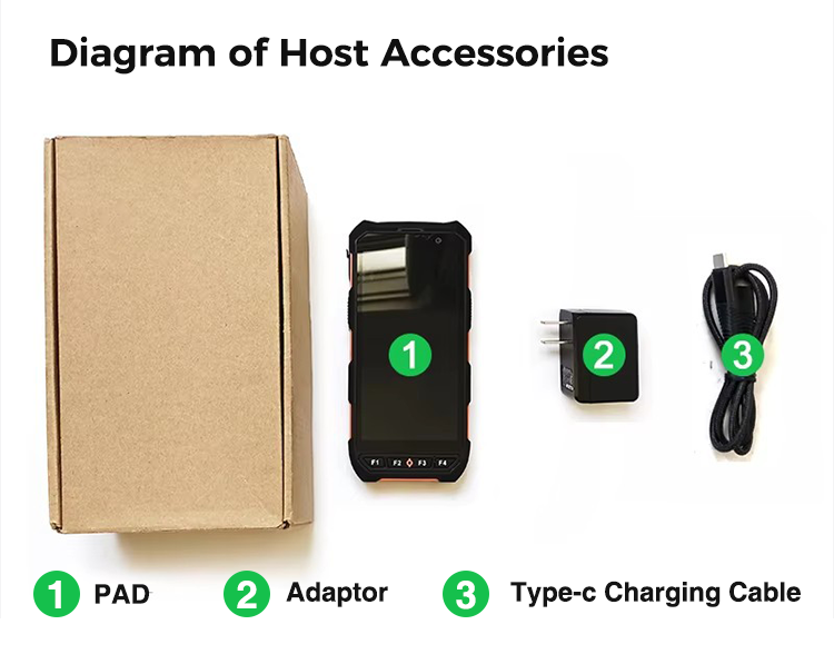 C6000 Rugged Barcode Handheld PDA
