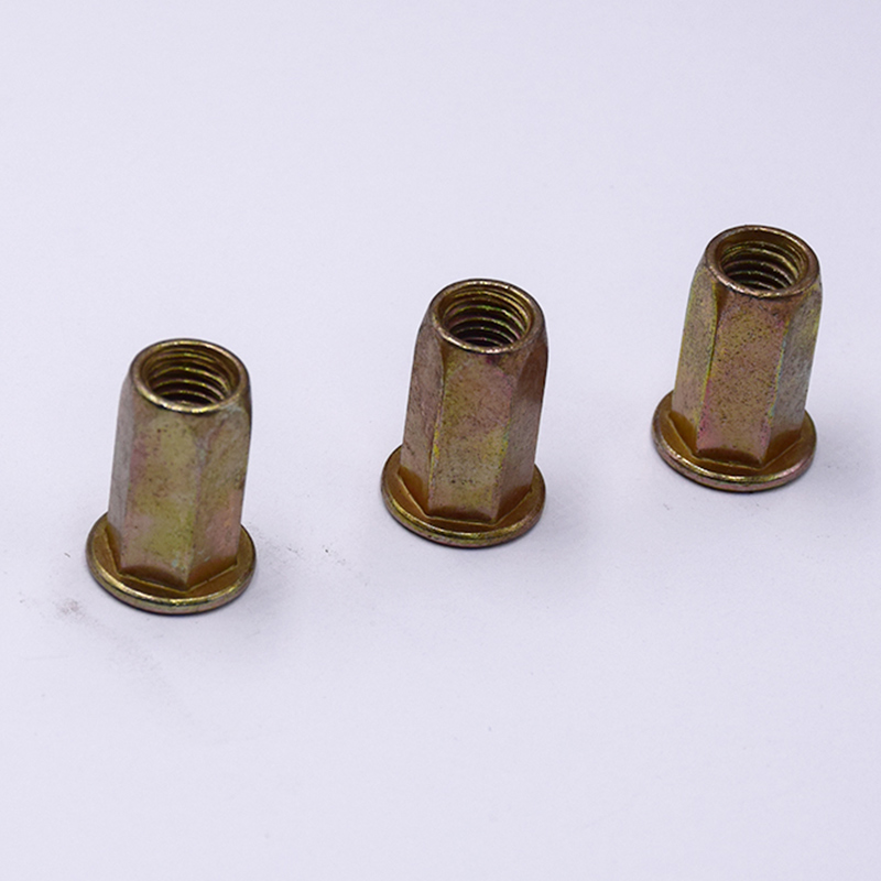 Hexagonal Column T-Cap Through Hole Nut