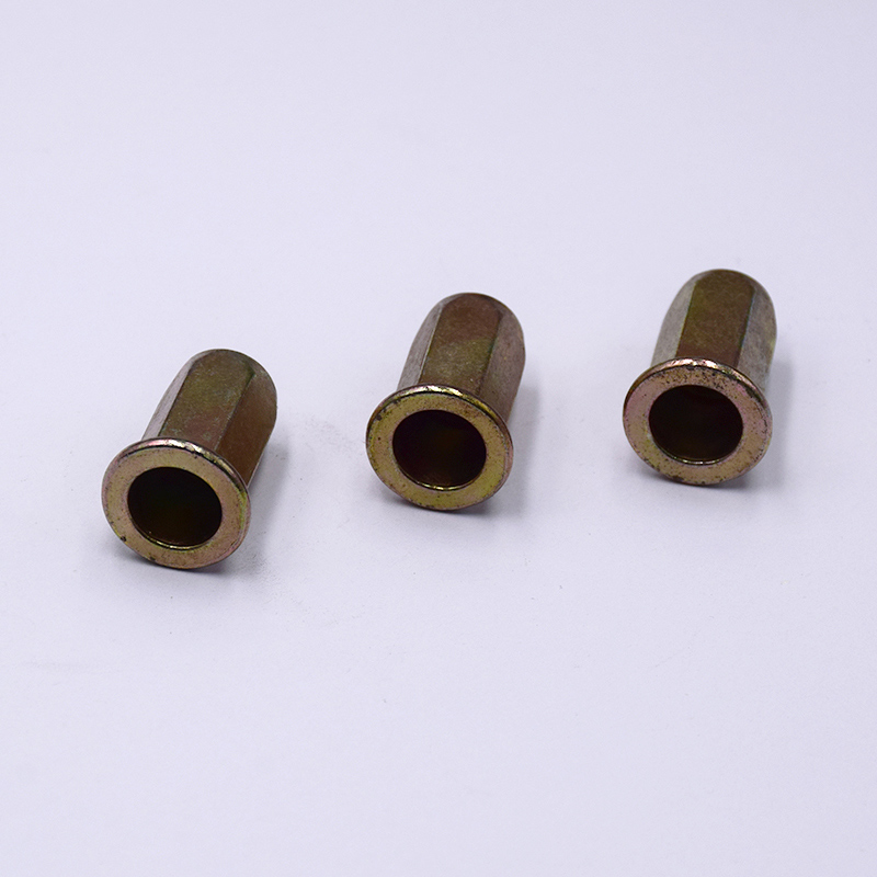 Hexagonal Column T-Cap Through Hole Nut