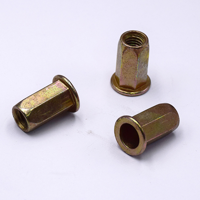 Hexagonal Column T-Cap Through Hole Nut