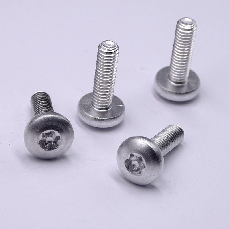 Aluminum Alloy Disc Head Plum Blossom Screw