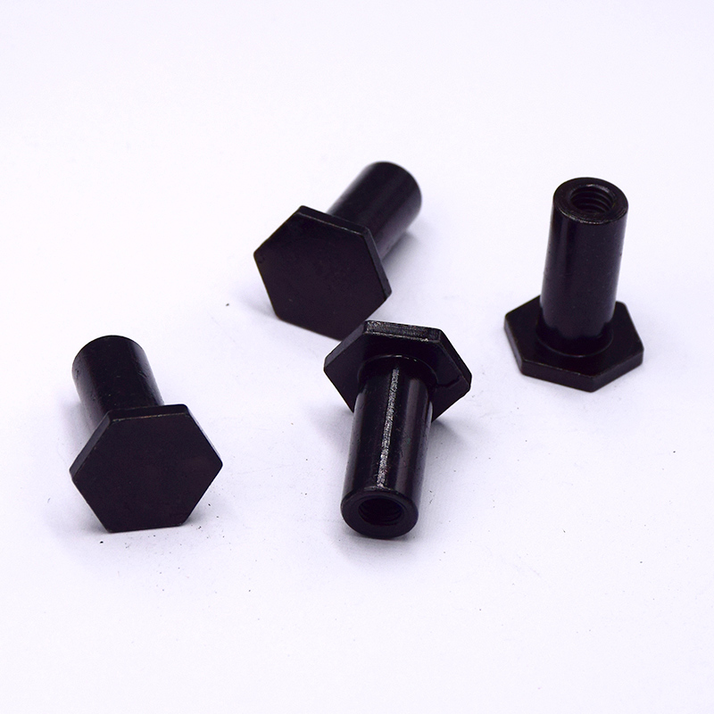 Hexagon Socket Blackened Blind Hole Nut