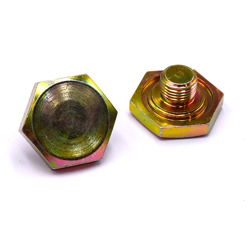 Stainless Steel Hexagon Socket Oil Plug With O-Ring