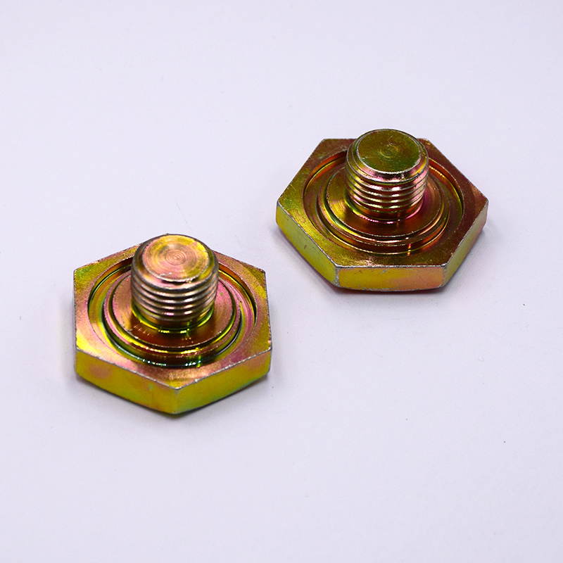 Stainless Steel Hexagon Socket Oil Plug With O-Ring