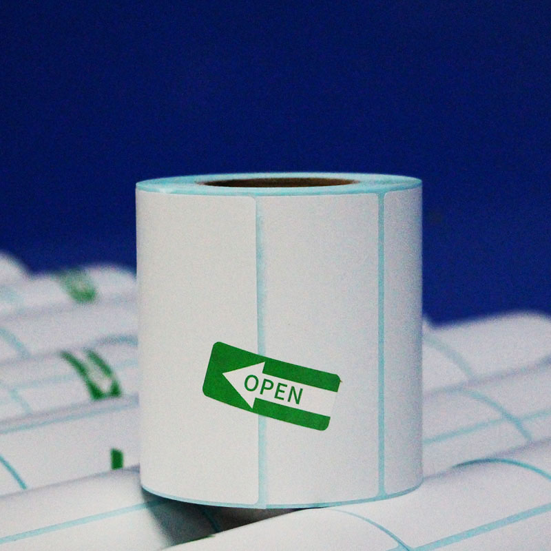 3-Proof Thermal Label Roll 80x60mm for Logistics Applications