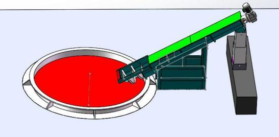 We Can Custom From 1T to 150T Screw Lead Slag Dragging Device for Lead Ore Refining Process from lead pot furnace 