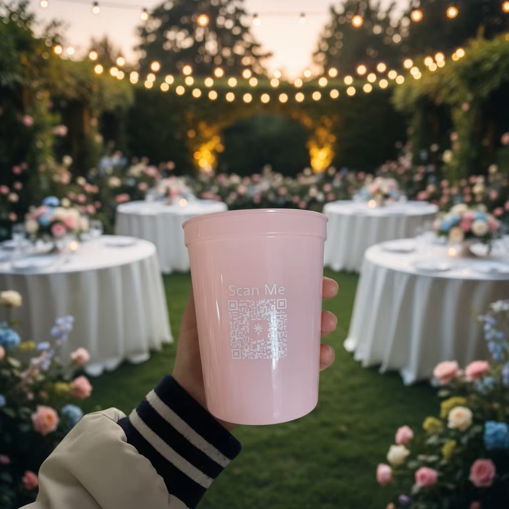 Personalized 16oz Wedding Cup