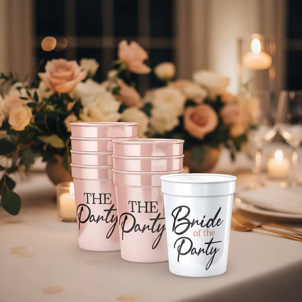 Personalized 16oz Wedding Cup