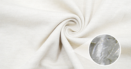 Silver Antibacterial Cotton Double-Sided Water-Repellent Fabric Natural Color