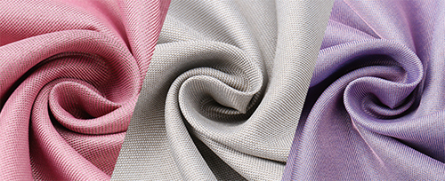 Silver Semi-Silver Thick Twill Fabric Natural Color