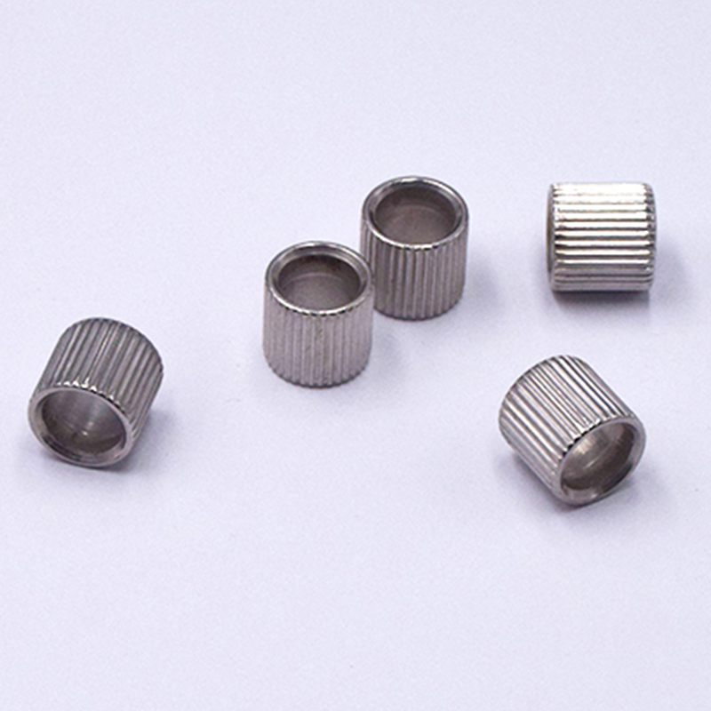 Stainless Steel Vertical Textured Knurled Bushing