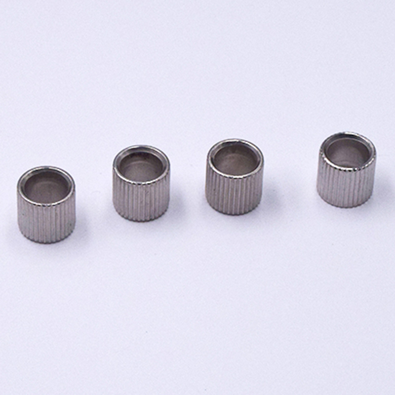 Stainless Steel Vertical Textured Knurled Bushing