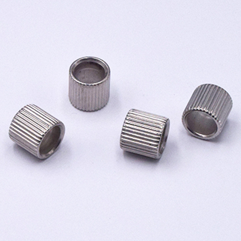 Stainless Steel Vertical Textured Knurled Bushing