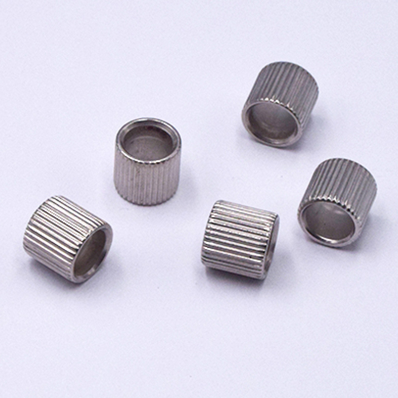 Stainless Steel Vertical Textured Knurled Bushing