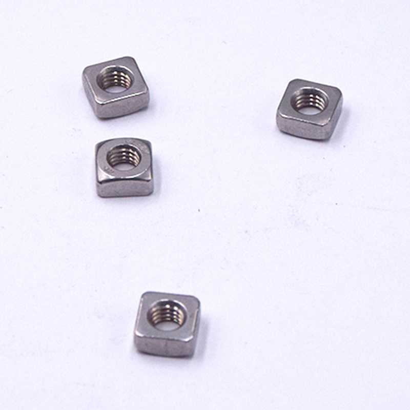 304 Full Thread Stainless Steel Square Nut