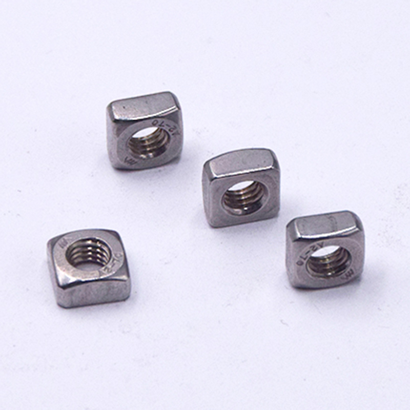 304 Full Thread Stainless Steel Square Nut