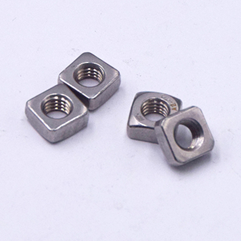 304 Full Thread Stainless Steel Square Nut