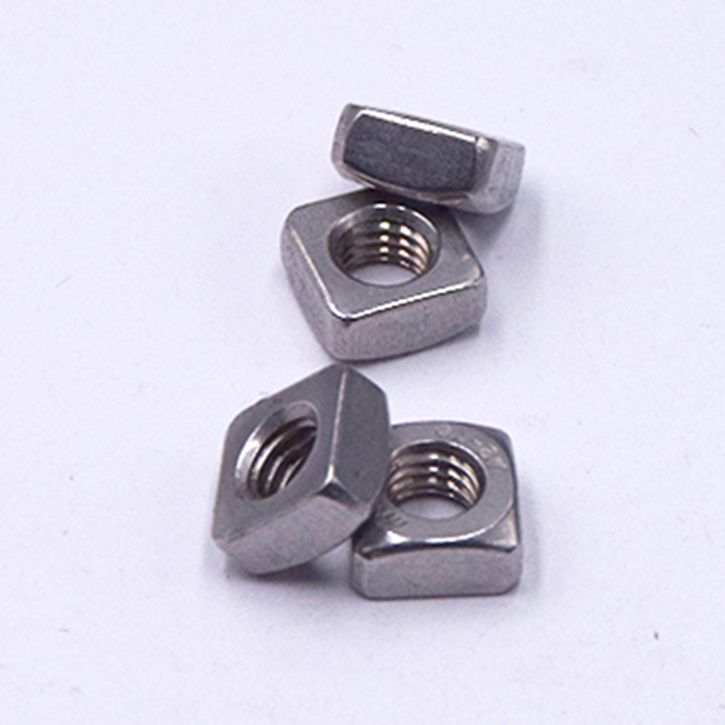 304 Full Thread Stainless Steel Square Nut