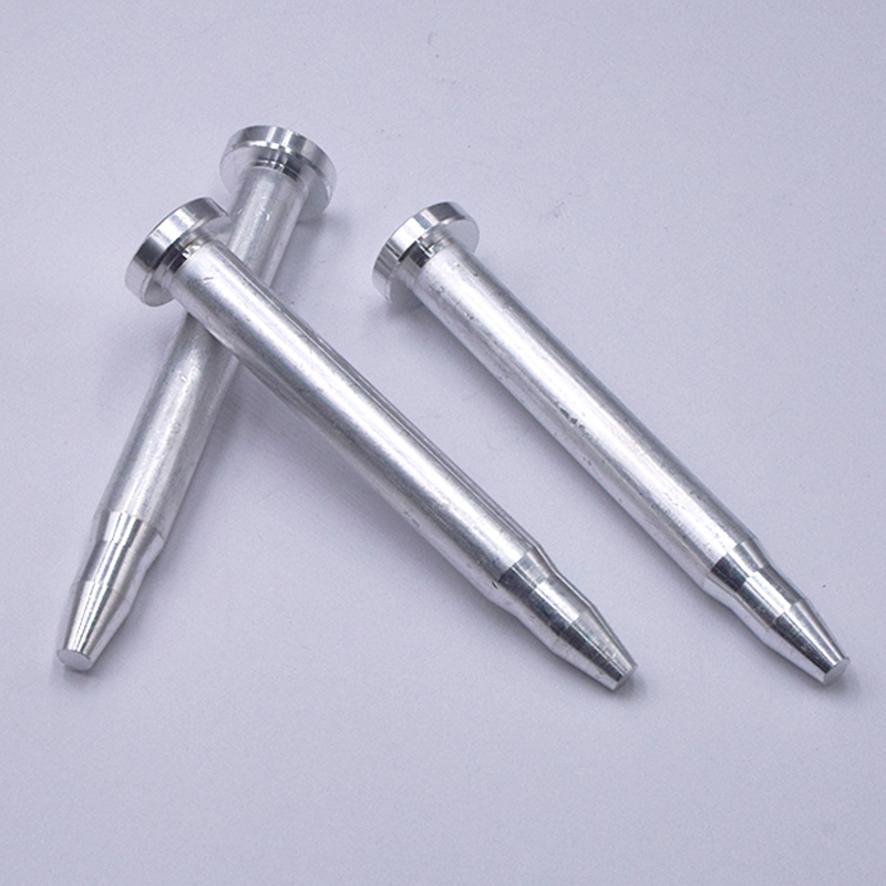 Aluminum Alloy Flat Round Head Conical Turning Tip Locating Pin